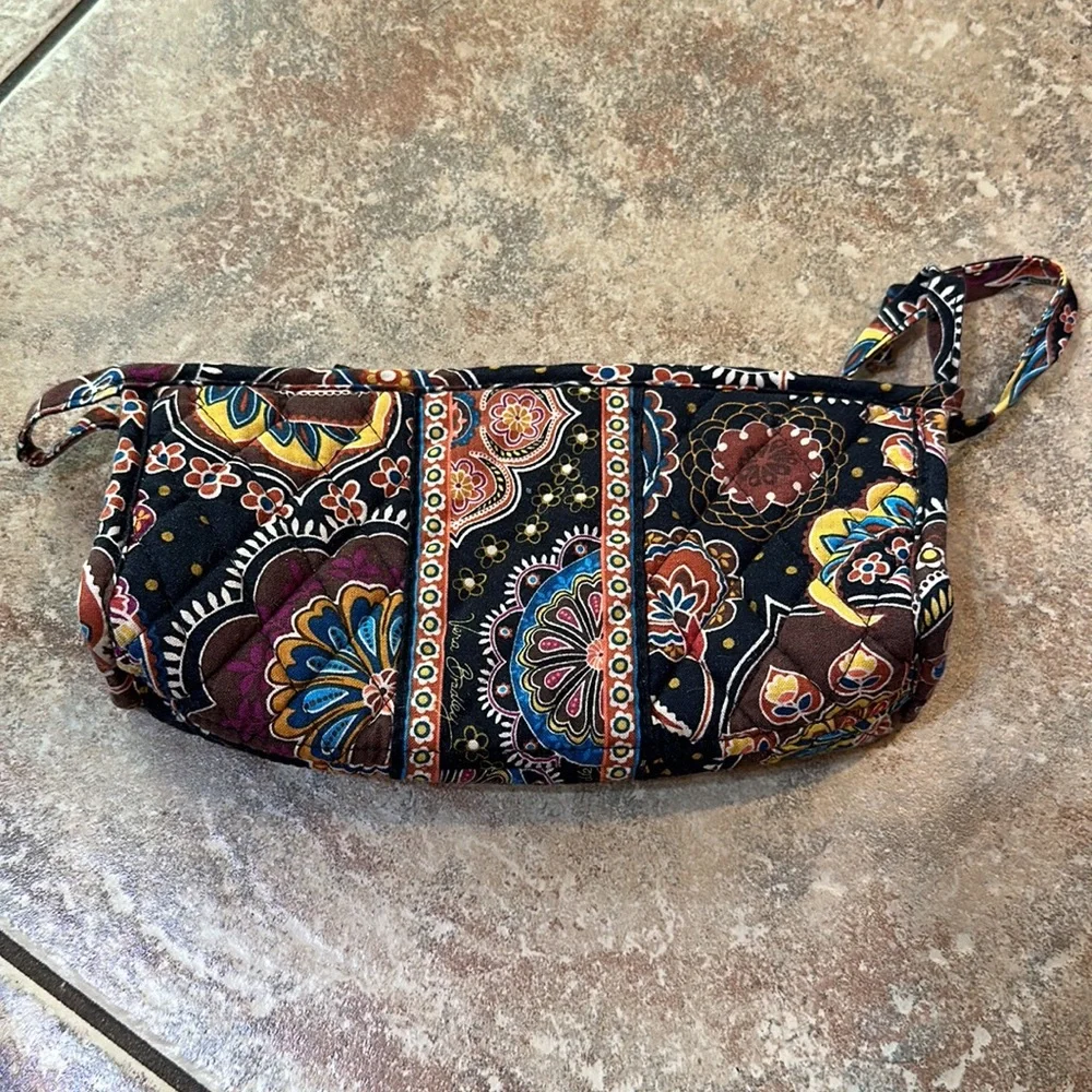 Vera Bradley Kensington Makeup Cosmetic Bag Made in USA